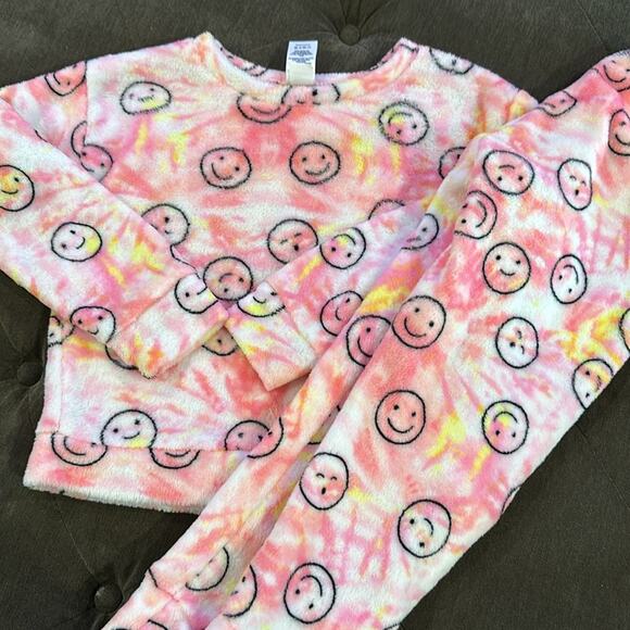 The children’s place fleece pajama set size small 5/6 - Picture 1 of 5